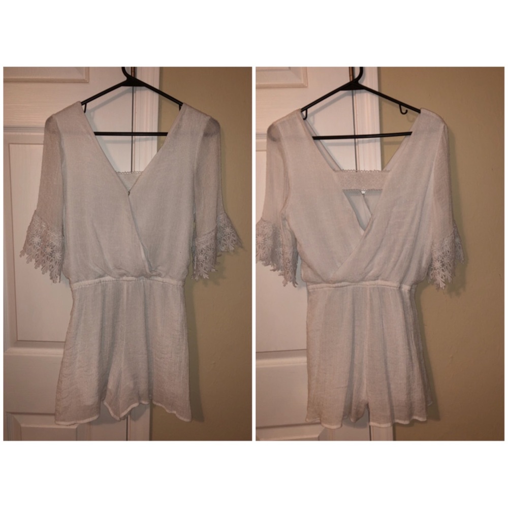 White romper